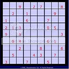 Изображение към свързаната публикация Sudoku в BgLOG.net