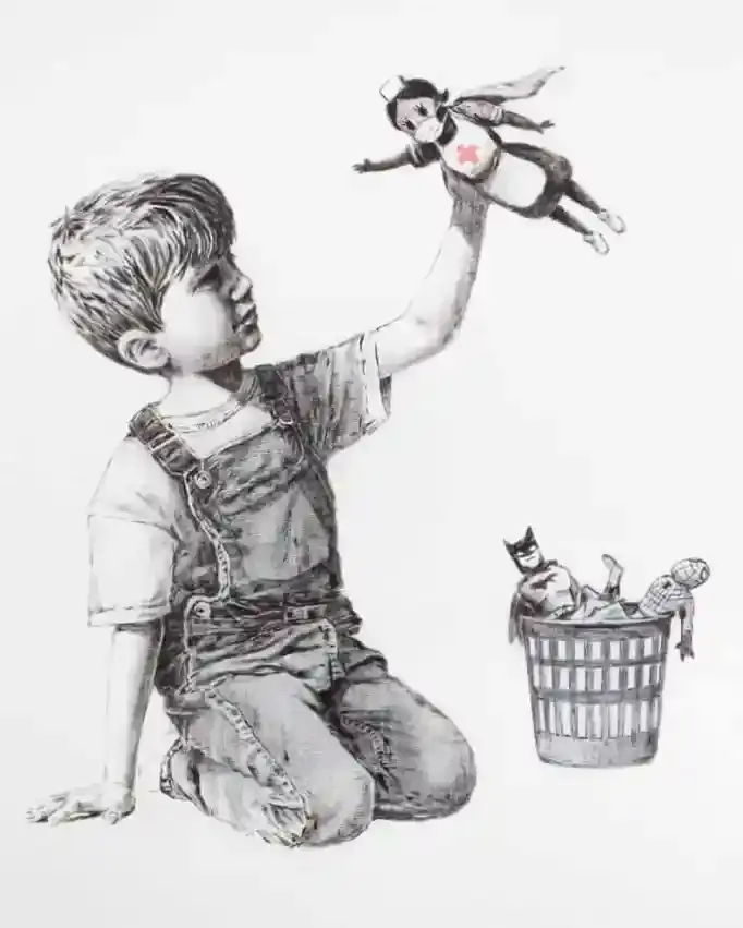 Banksy, 'Game Changer', 2020