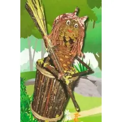 Играчка от шишарки