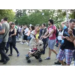 Изображение към свързаната публикация Протестен митинг на 17 юни 2013г. в София. Четвърти ден на протест. в BgLOG.net