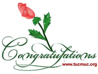 Congratulations