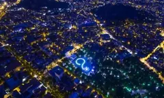 Фотос на нощен Пловдив очарова хиляди по света